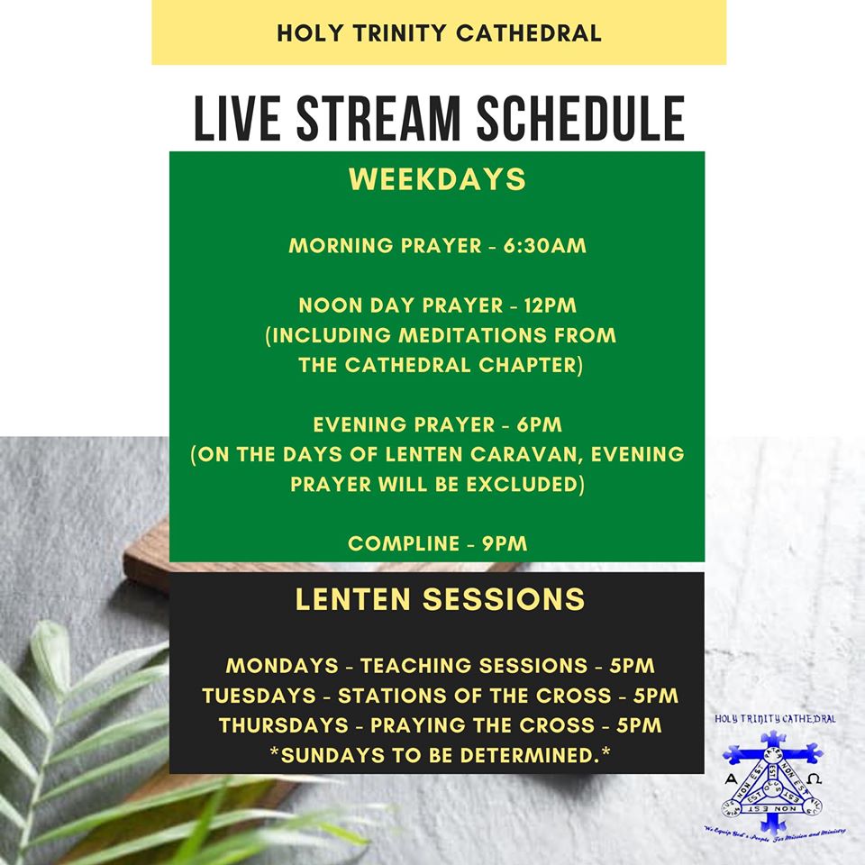 Live Stream Anglican Services